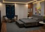 create realistic 3d bedroom and living room interior design visualization